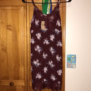 I never had anything to wear it to